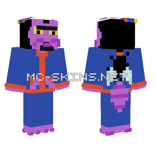 Guru Ant Minecraft skin, front and back