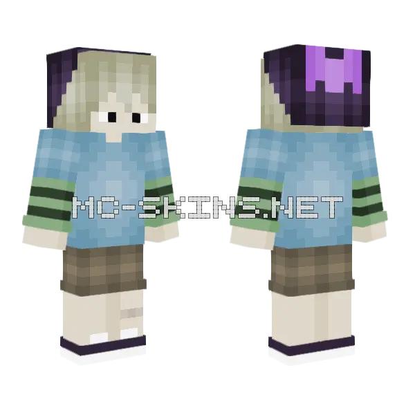 Gus Braw Stars Minecraft skin, front and back