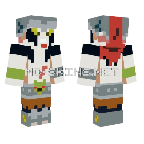 Gustaven Damian Brawlstars, front and back