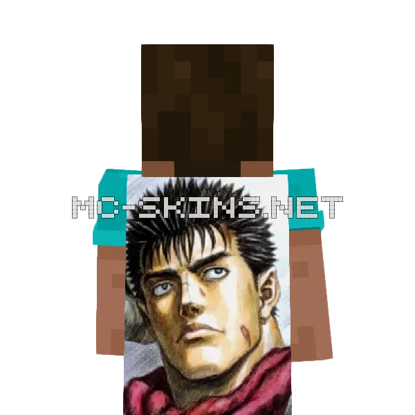 Guts cape, outside and lining
