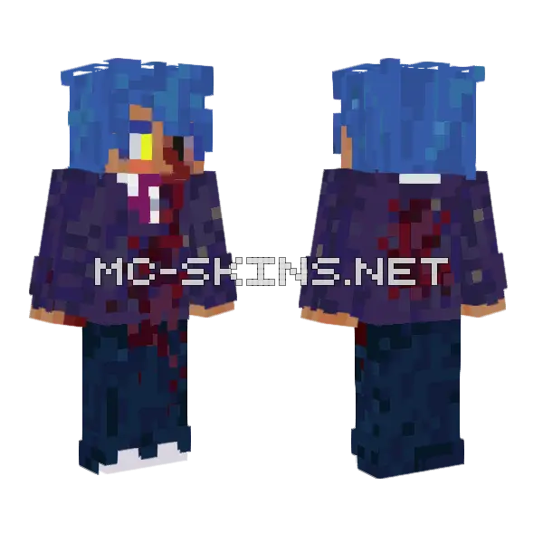 Guy2 Minecraft skin, front and back