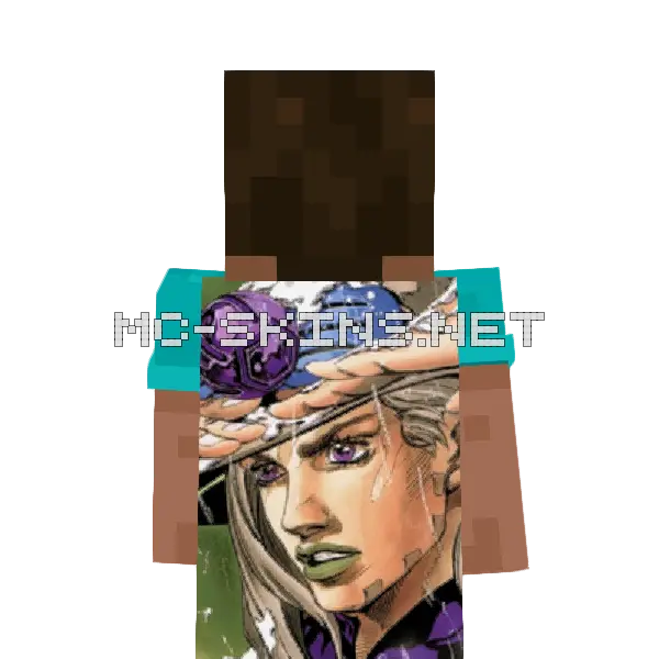 Gyro Zeppeli cape, outside and lining