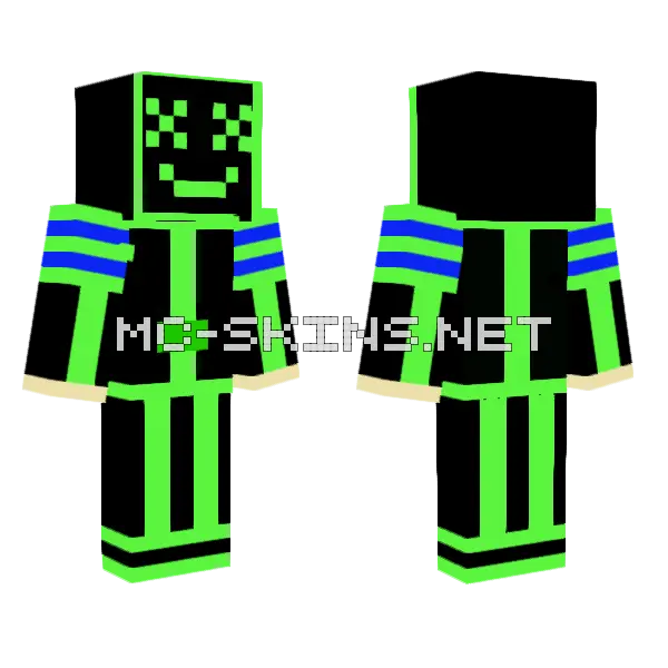 Gytis Minecraft skin, front and back