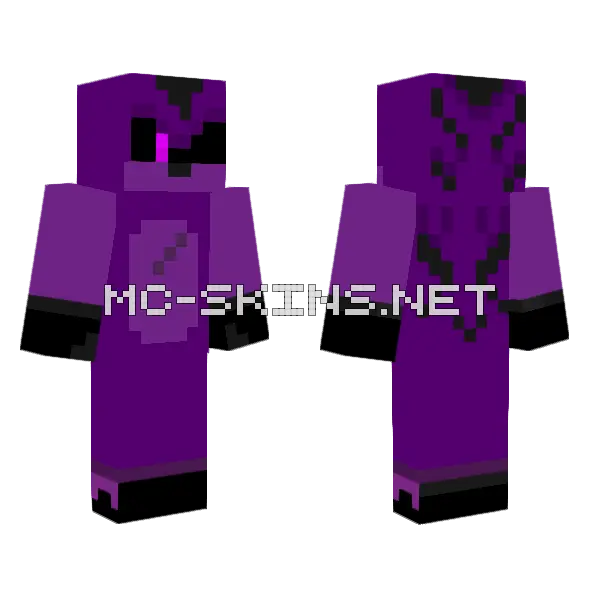 H7p3r The Hedgehog My Version Minecraft skin, front and back