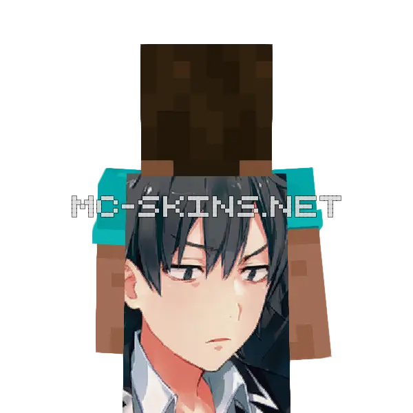 Hachiman Hikigaya cape, outside and lining