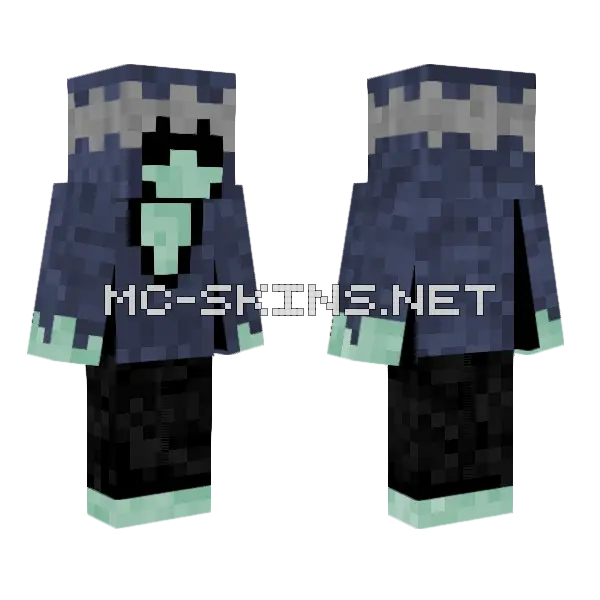 Hades Destripando La Historia Minecraft skin, front and back