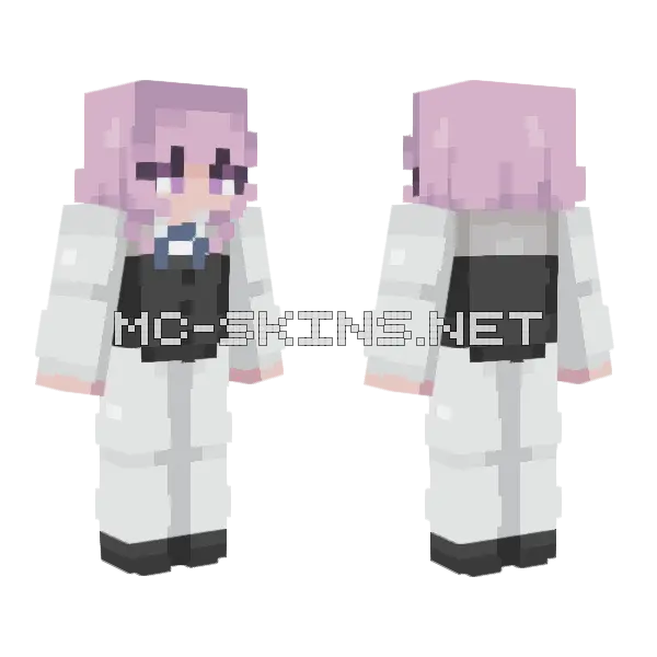 Hairu Ihei Minecraft skin, front and back