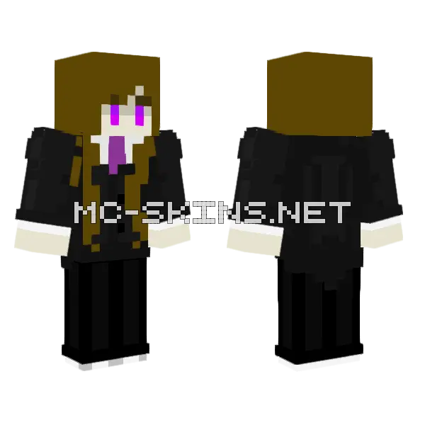 Hajsabawdjj Minecraft skin, front and back
