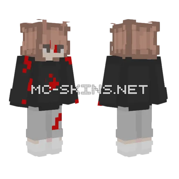 Halloween Costume Skin Minecraft skin, front and back
