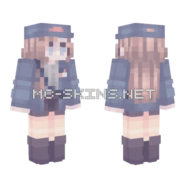 Halloween Ish Skin Minecraft skin, front and back