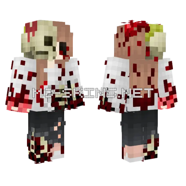 Halloween Skin Inspiration Minecraft skin, front and back