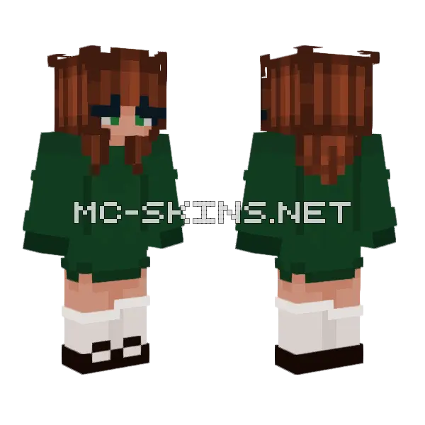 Hannah S Skin Minecraft skin, front and back