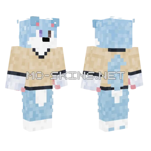 Hansel Taki Minecraft skin, front and back