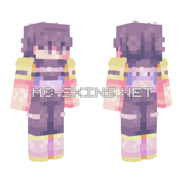 Hanta Sero Minecraft skin, front and back