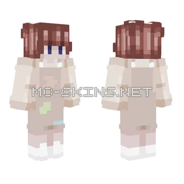 Happy Boy Minecraft skin, front and back