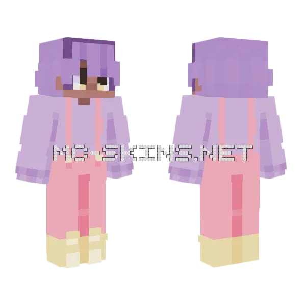 Harass The Clown Minecraft skin, front and back