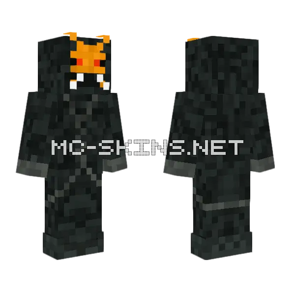 Harbinger Parahumans Minecraft skin, front and back