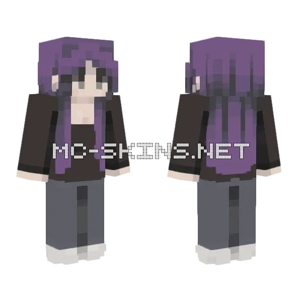 Hard To Be Soft Minecraft skin, front and back