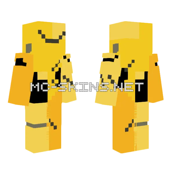 Harken Die Of Death Minecraft skin, front and back