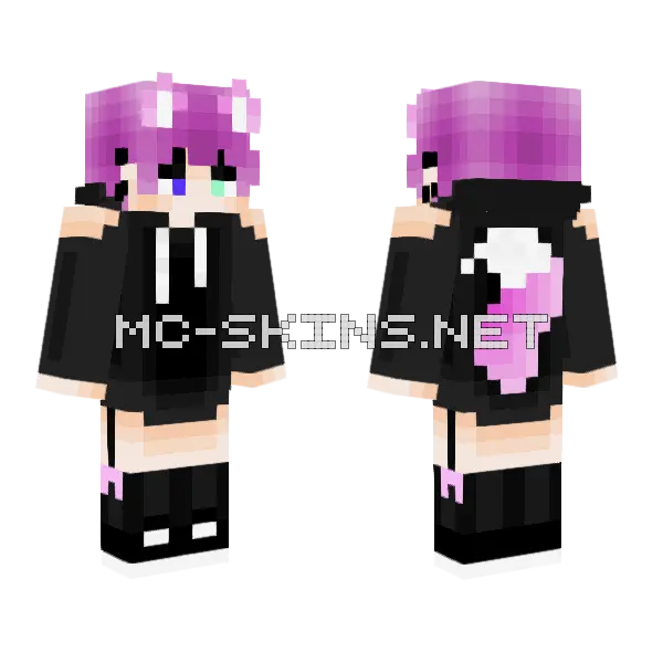 Harper Scott Minecraft skin, front and back