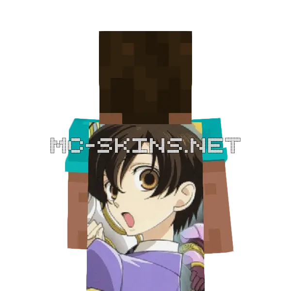 Haruhi Fujioka cape, outside and lining