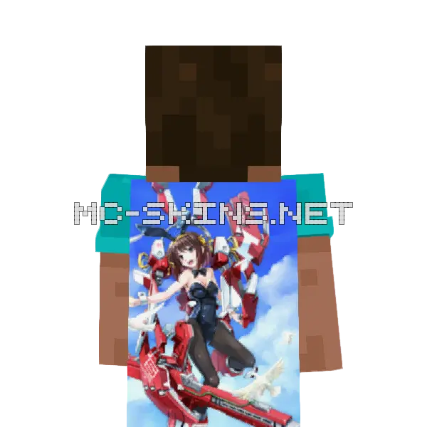 Haruhi Suzumiya Flying cape, outside and lining