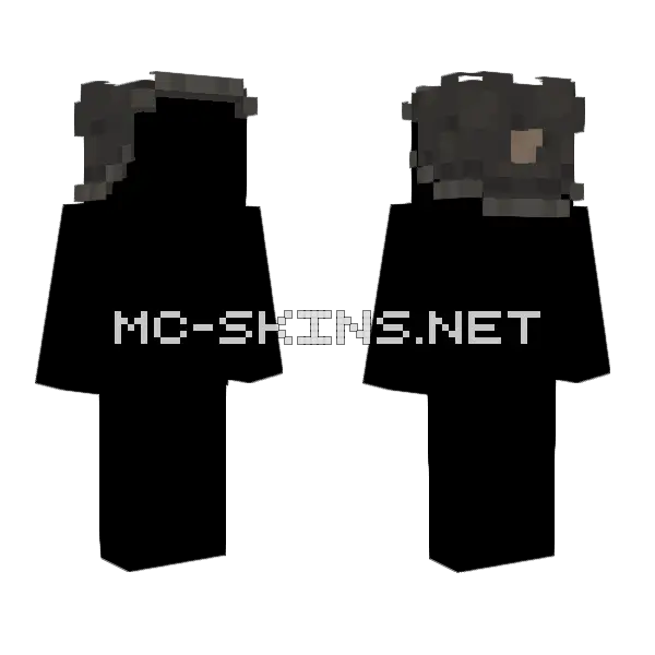 Hat Sacb Minecraft skin, front and back