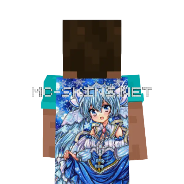 Hatsune Miku Dress cape, outside and lining