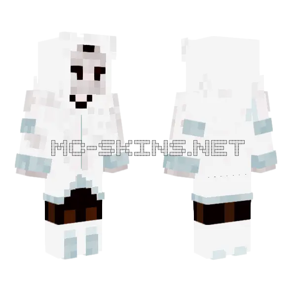 Hayha Boy Minecraft skin, front and back