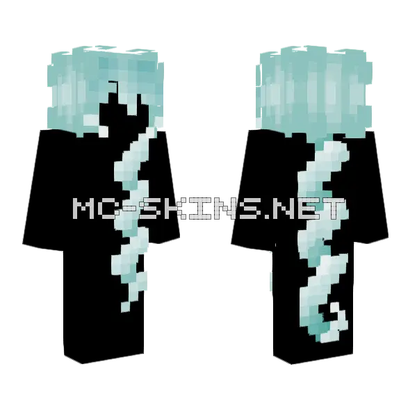 Hb Wave Wanderer Minecraft skin, front and back