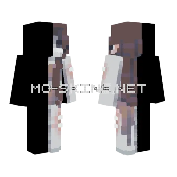 Hear My Voice Beneath The Sea Minecraft skin, front and back