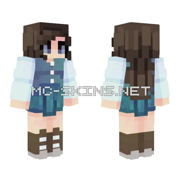 Heart Of Courage Minecraft skin, front and back