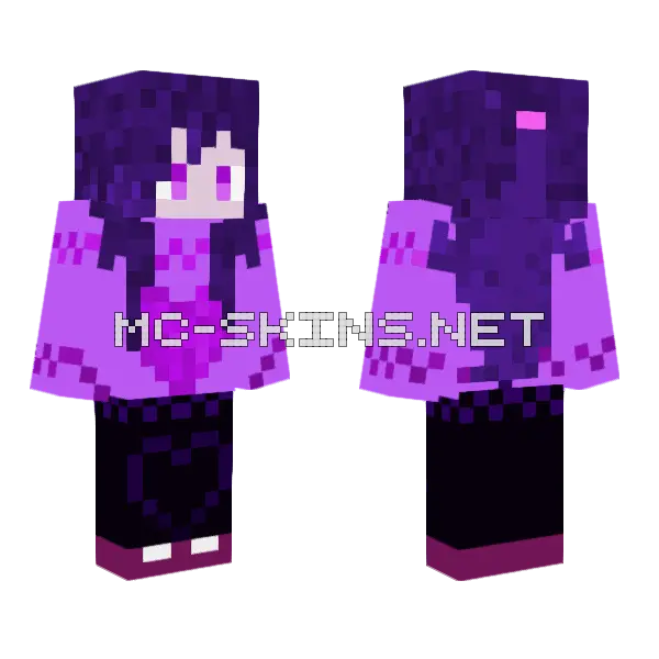 Hearty Monster Skin Minecraft skin, front and back