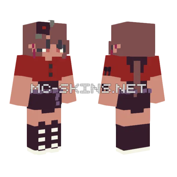 Heatwaves 300 RC Minecraft skin, front and back