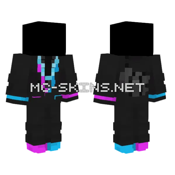 Hehehehehehe Minecraft skin, front and back