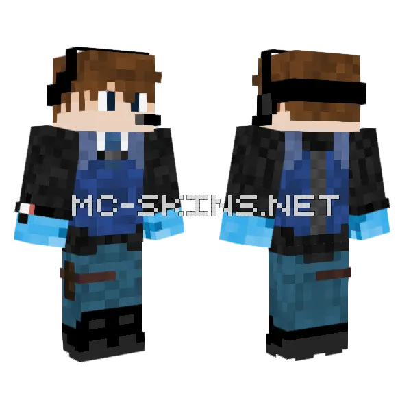 Heister Me Skin, front and back
