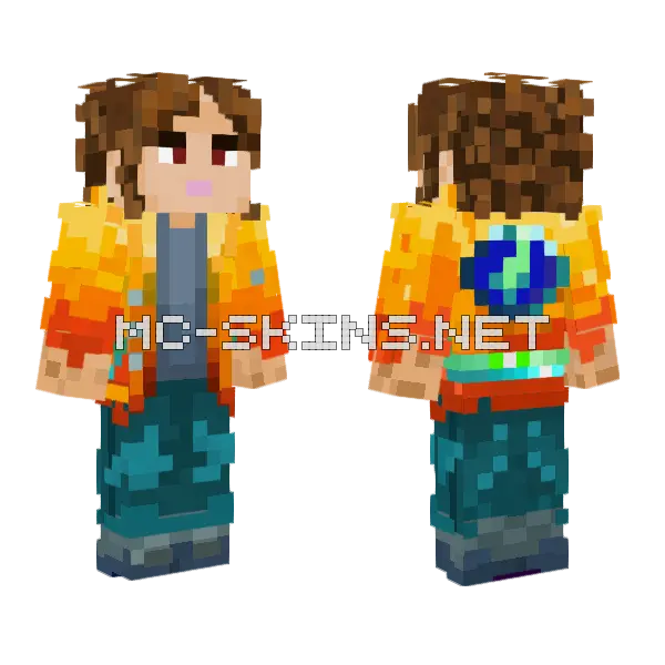 Heistheroh Teal Hoodie, front and back