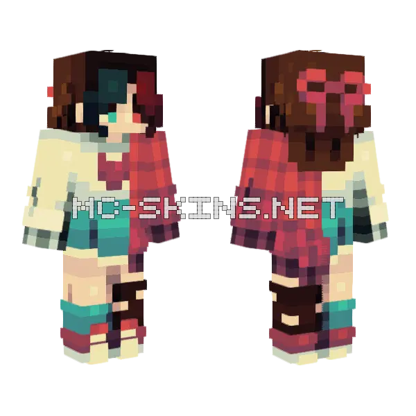 Hello And Goodbye Sfa Minecraft skin, front and back