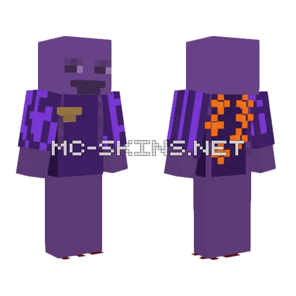 Hello Old Sport Minecraft skin, front and back