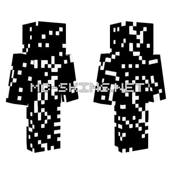 Help Me Help Me Minecraft skin, front and back