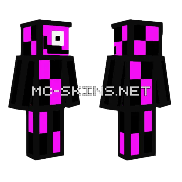 Help Tale Swagrum Minecraft skin, front and back