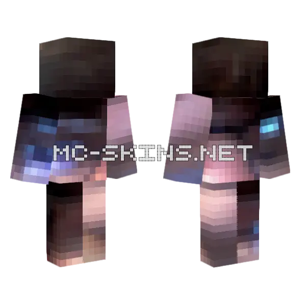 Heneesaynun Boy Minecraft skin, front and back