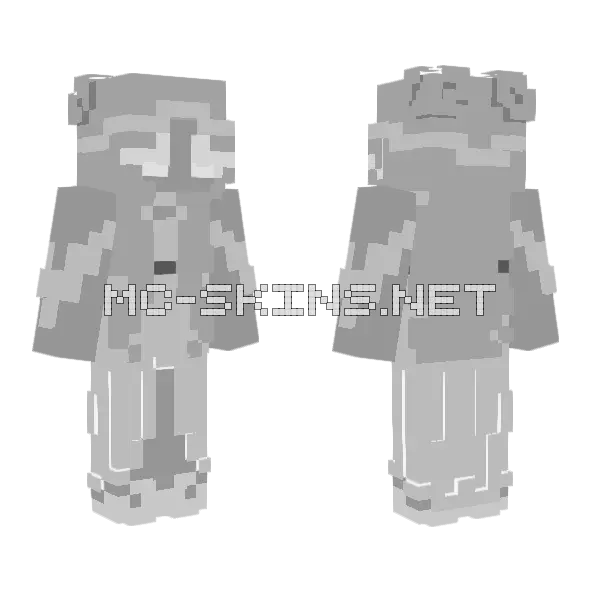 Here We Are Again Recolor Minecraft skin, front and back