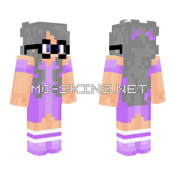 Heresdaisy Mom Minecraft skin, front and back