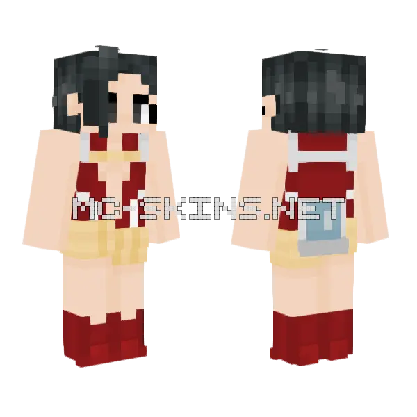 Hero Academia Outfit, front and back