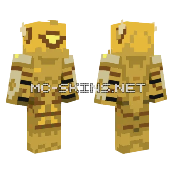 Hero Mini Pekka Minecraft skin, front and back