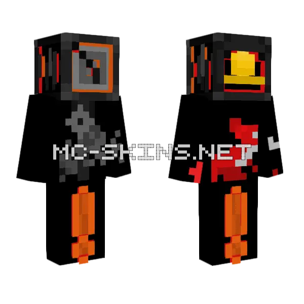 Hey Guys Minecraft skin, front and back