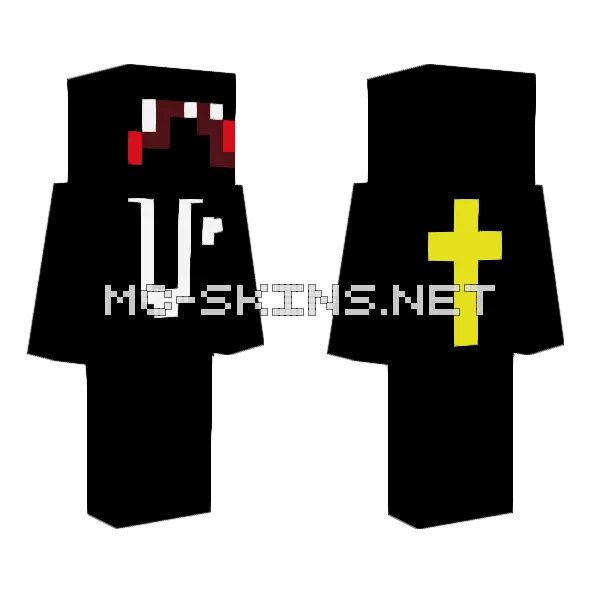 Heyimc00l Minecraft skin, front and back