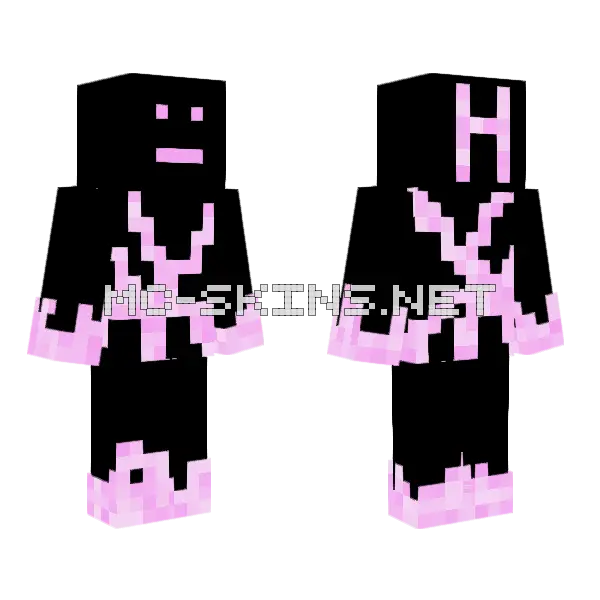 Hfjikid 1 Minecraft skin, front and back