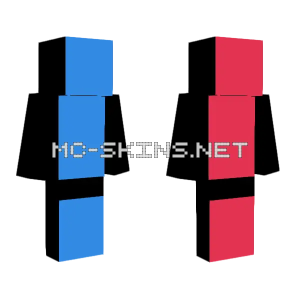 Hi I Have A Question Minecraft skin, front and back